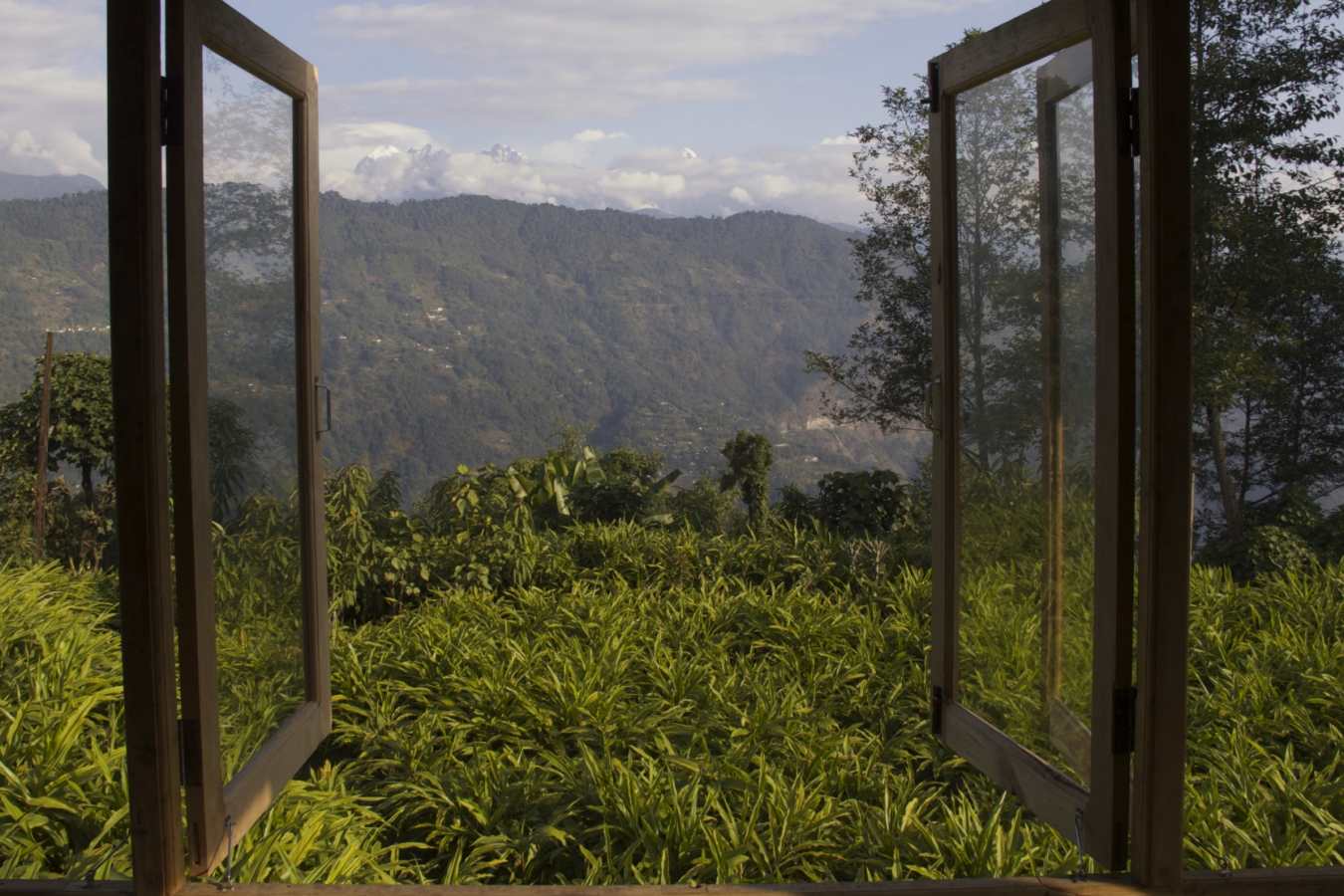 Views from Hee House - Shakti Sikkim Village Houses