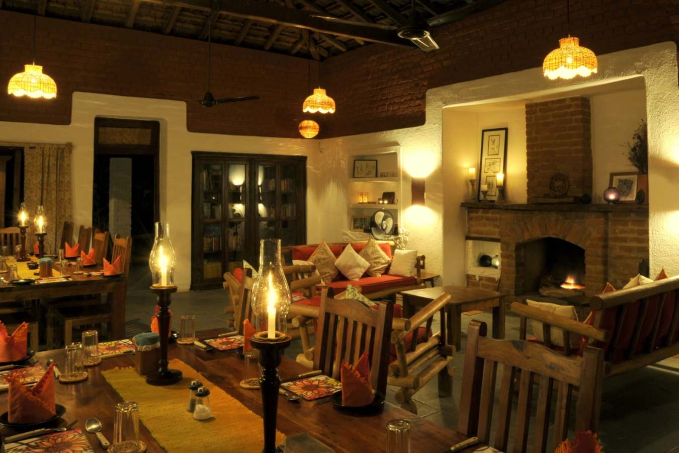Main House Interior - Shergarh Tented Camp