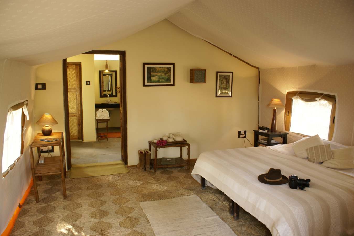 Bedroom - Shergarh Tented Camp