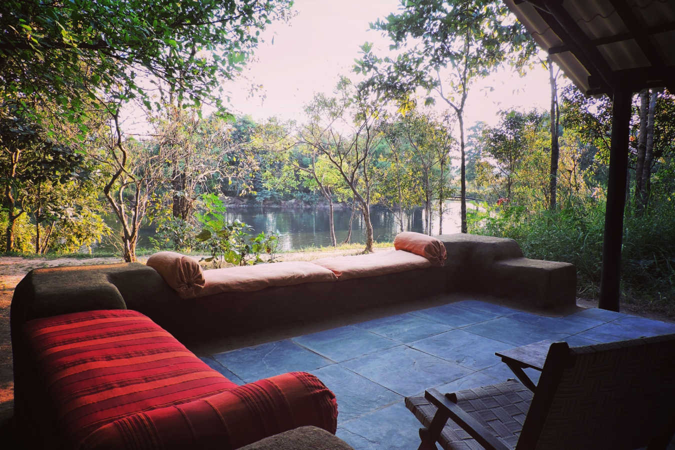 Verandah - Shergarh Tented Camp