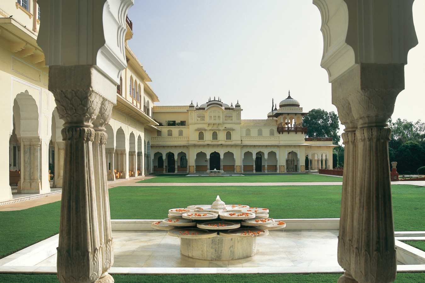Palace Gardens - Taj Rambagh Palace