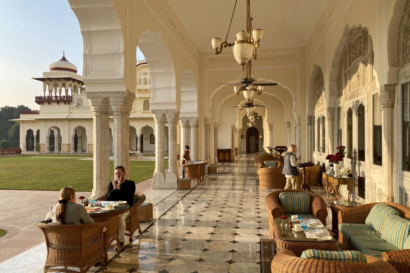 Breakfast Area - Rambagh Palace