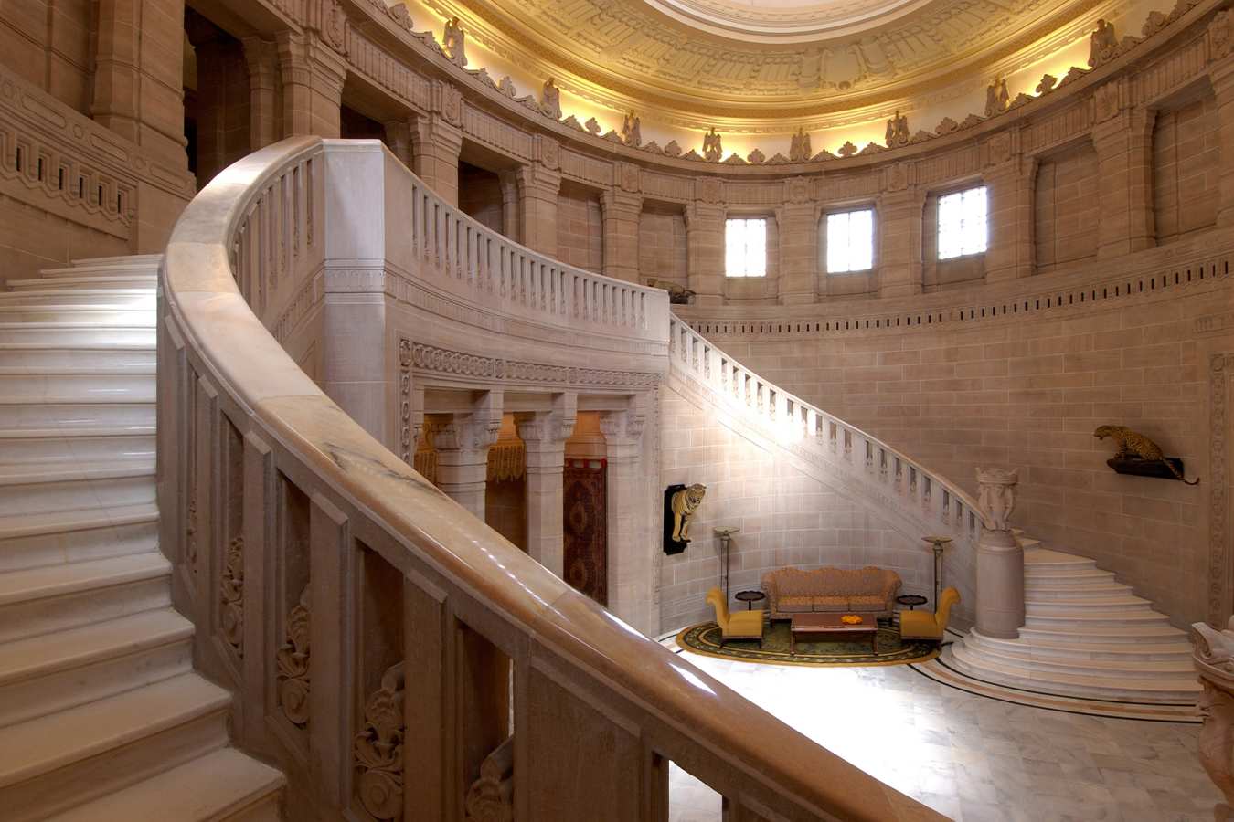 Staircase - Umaid Bhawan Palace 