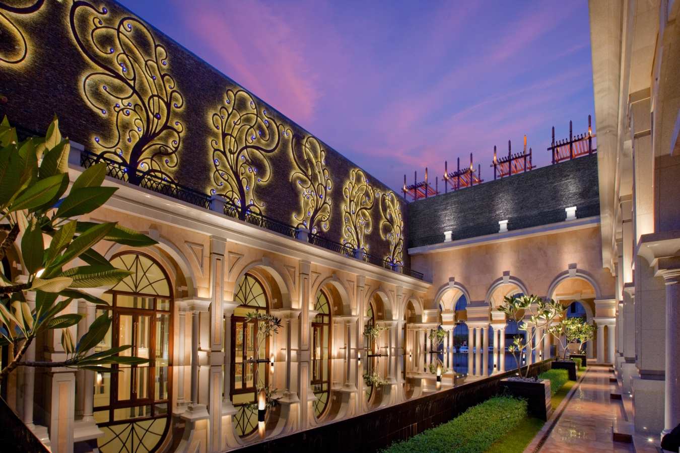 Tree of Life Courtyard - The Leela Palace Chennai