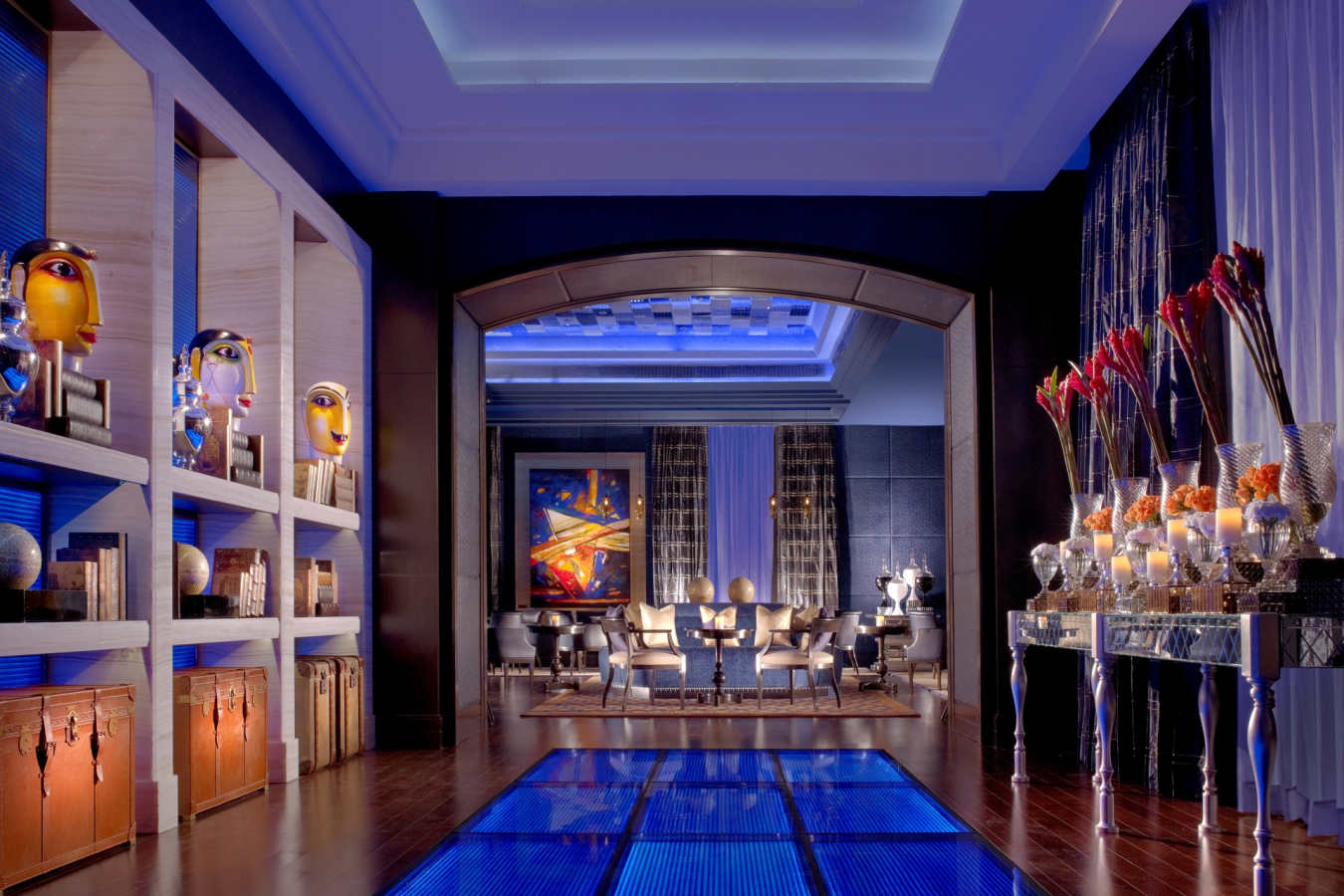 Library Bar Entrance - The Leela Palace Chennai