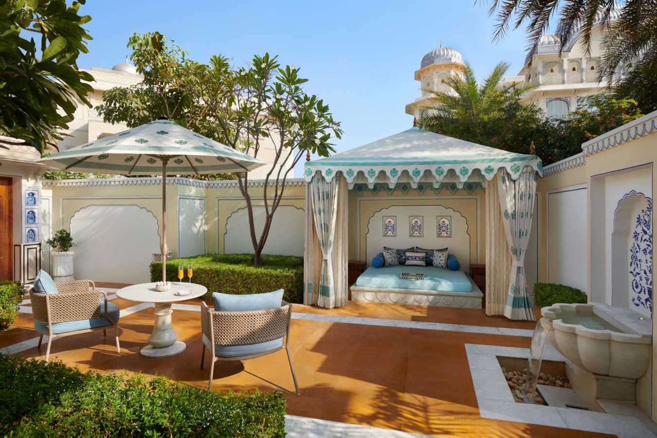 Royal Villa Courtyard - The Leela Palace Jaipur