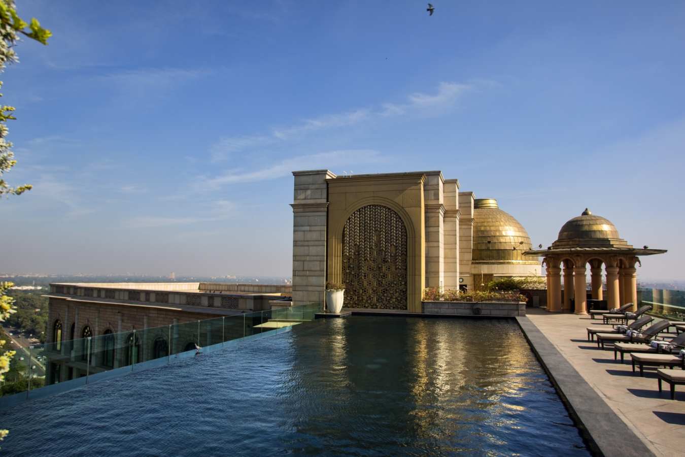 Rooftop Pool - The Leela Palace New Delhi