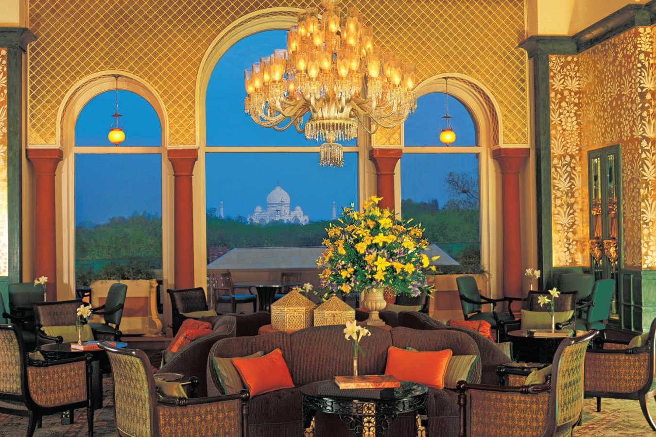 Tea Lounge - The Oberoi Amarvilas