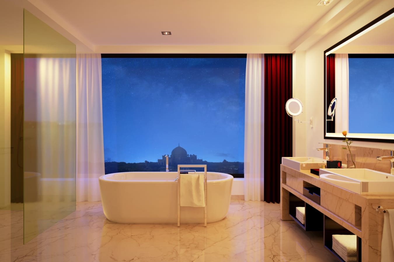 Bathroom - The Oberoi New Delhi