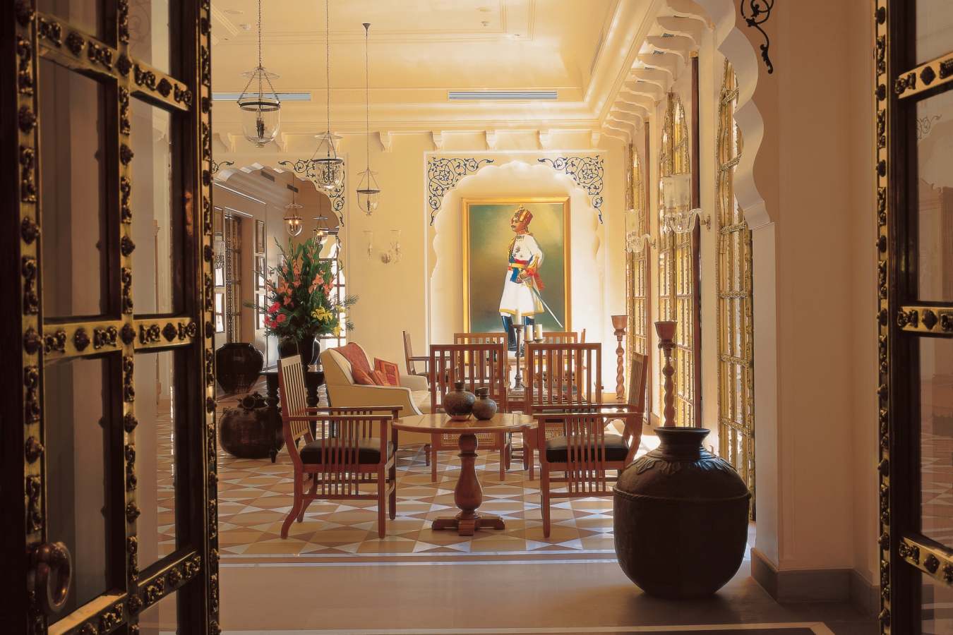 Lobby - The Oberoi Rajvilas