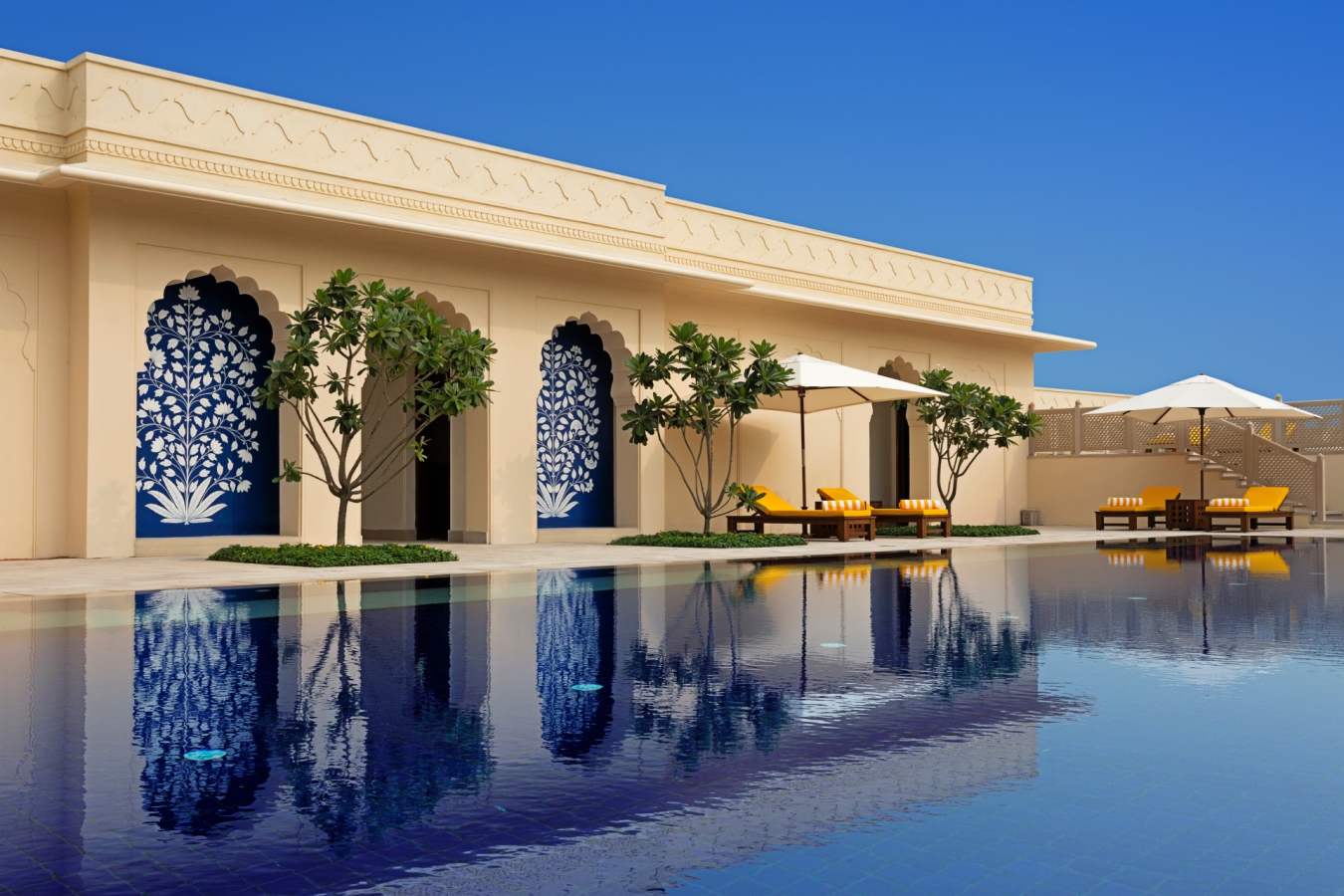 Pool view - The Oberoi Sukhvilas Resort & Spa
