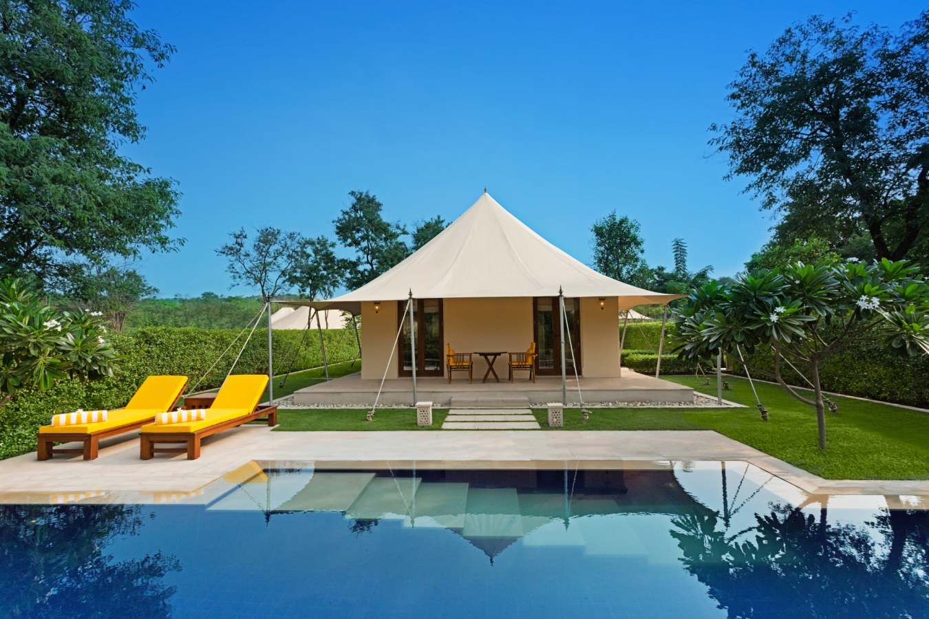 Royal tent exterior - The Oberoi Sukhvilas Resort & Spa