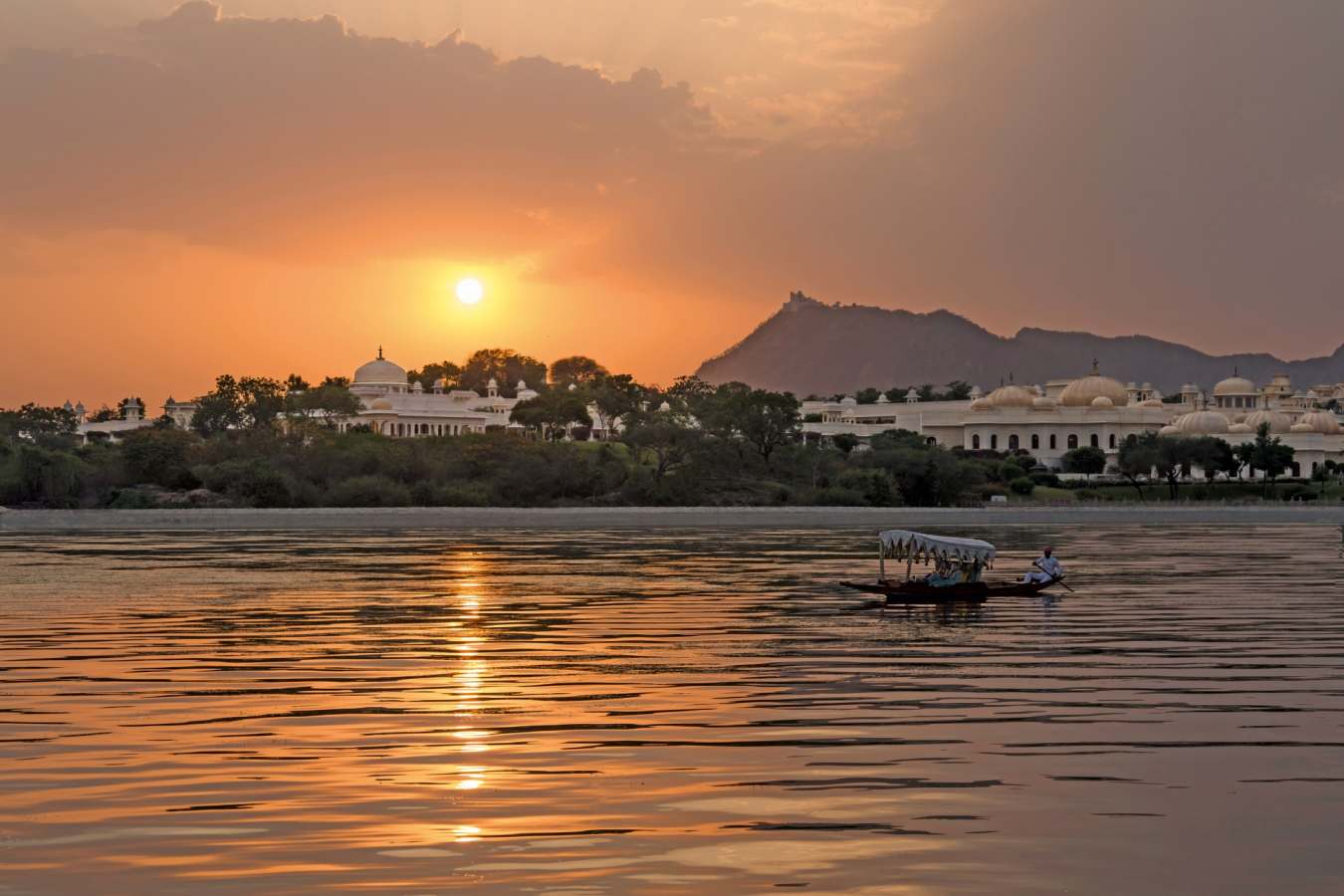 Lake Pichola - The Oberoi Udaivilas