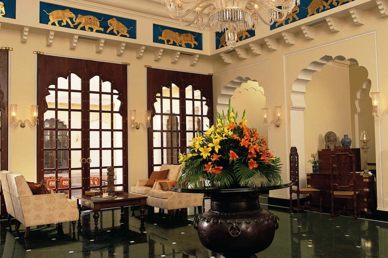 Lobby - The Oberoi Vanyavilas