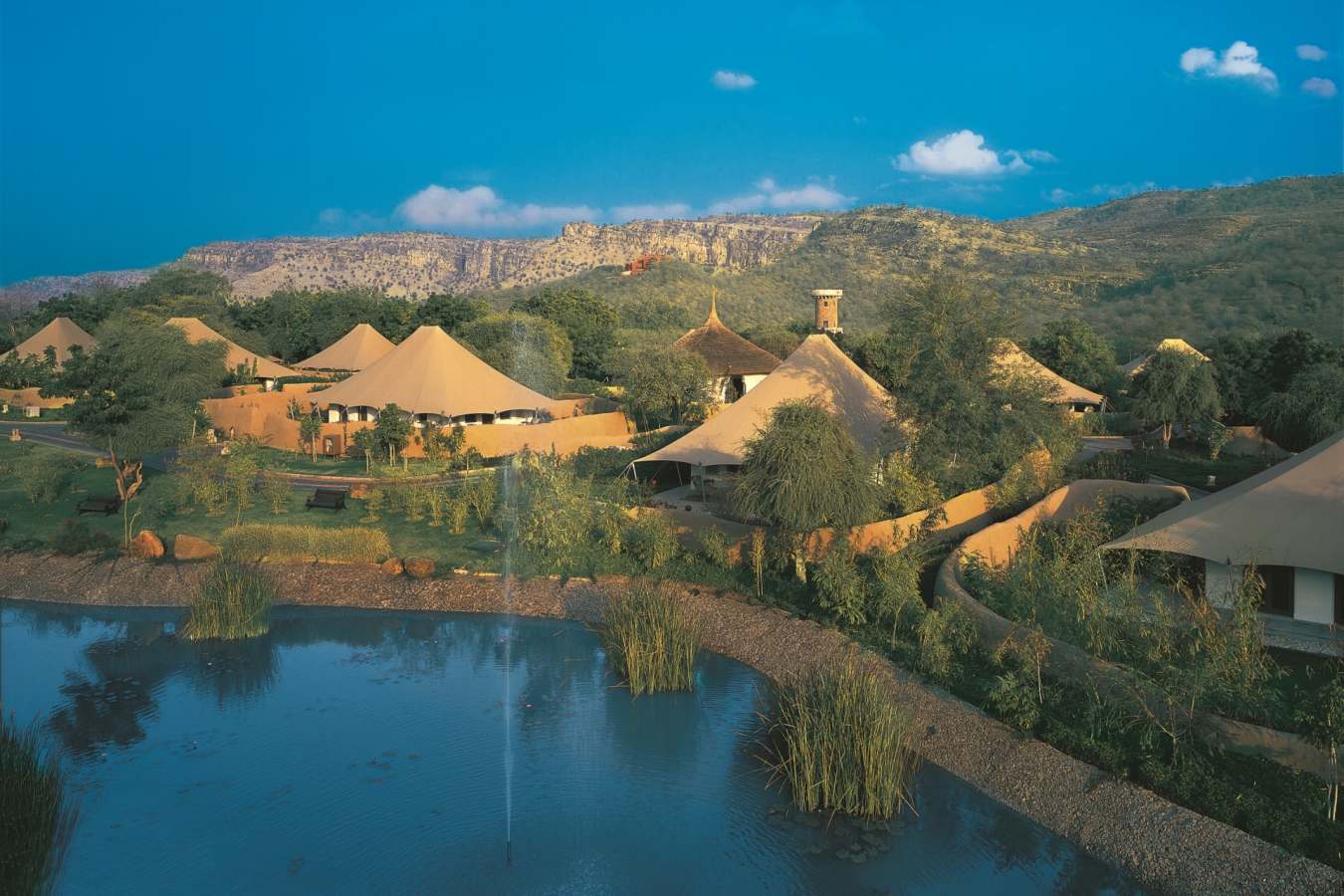Aerial View - The Oberoi Vanyavilas