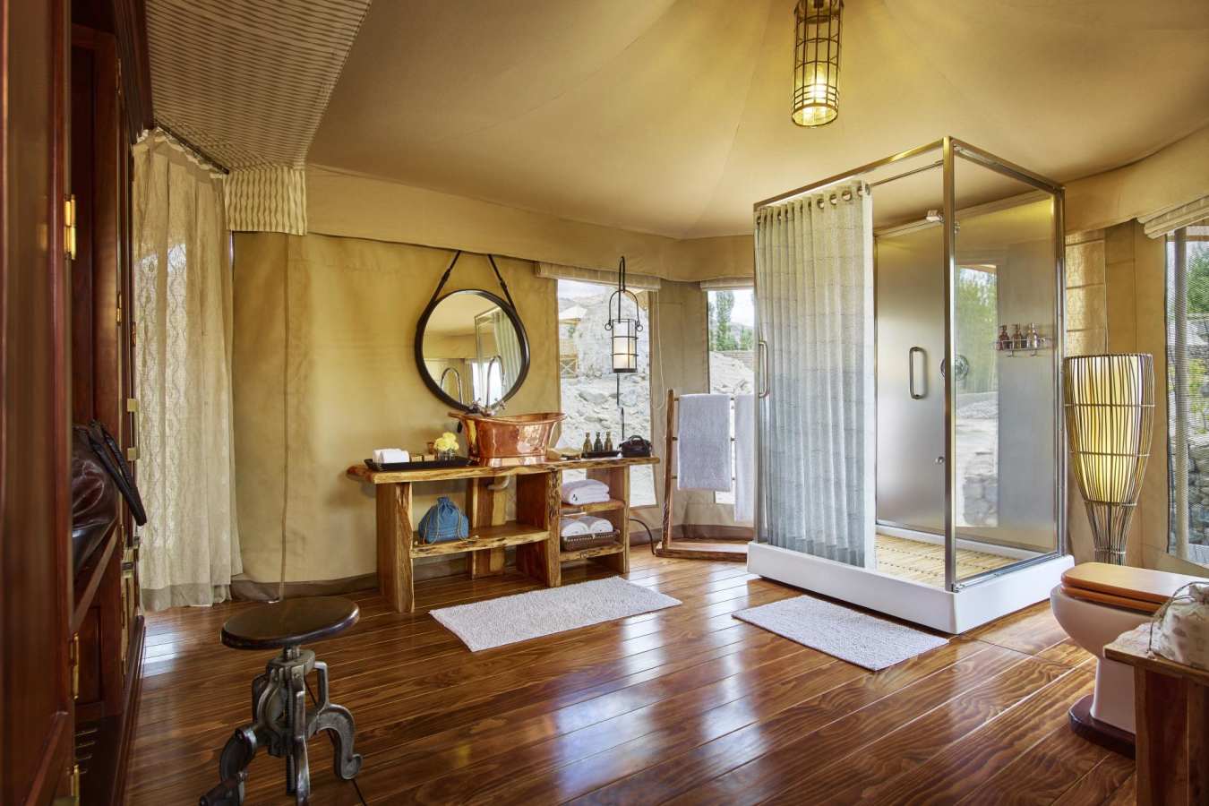 Bathroom - Chamba Camp, Thiksey