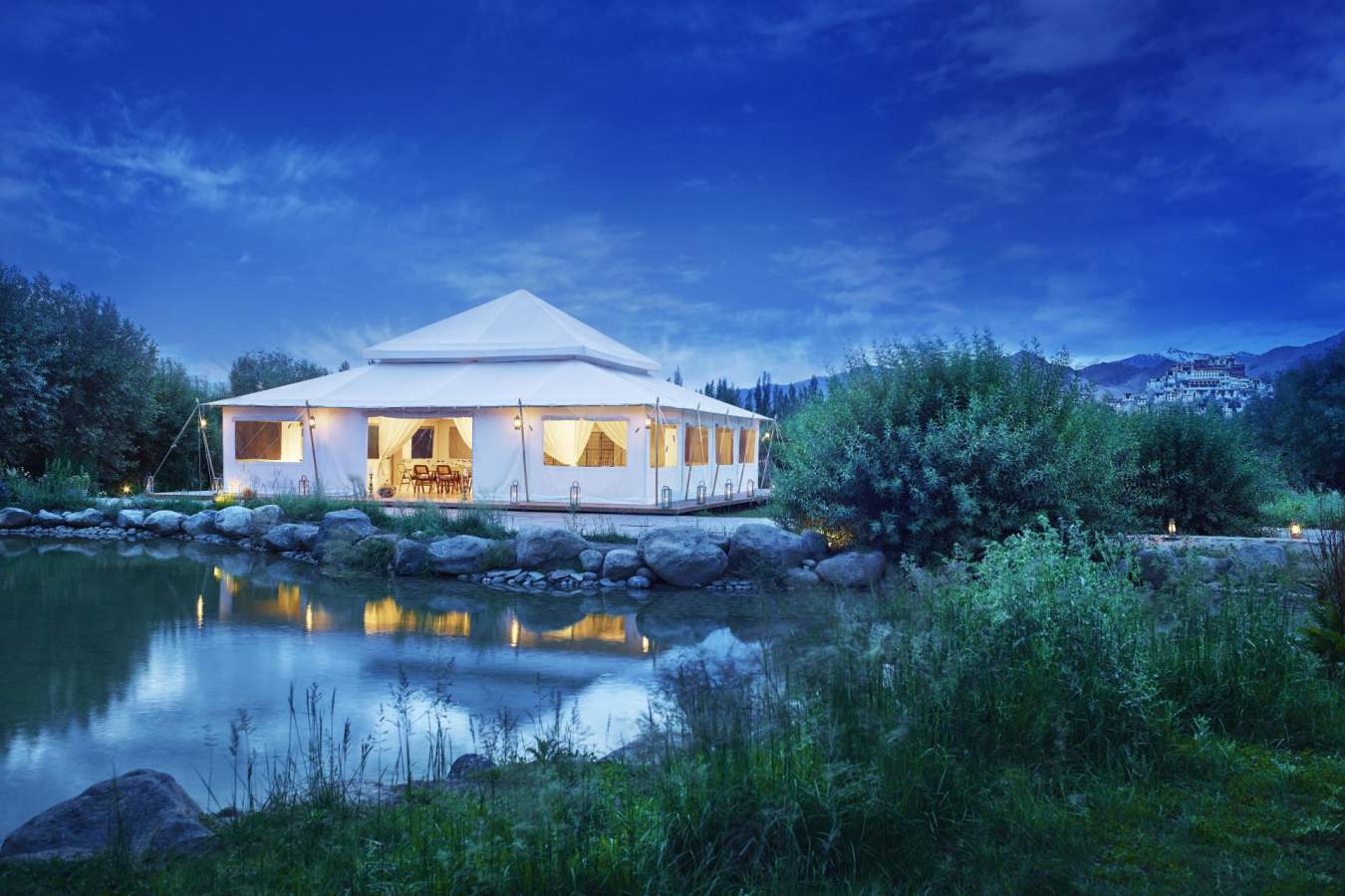 Dining Tent - Chamba Camp, Thiksey