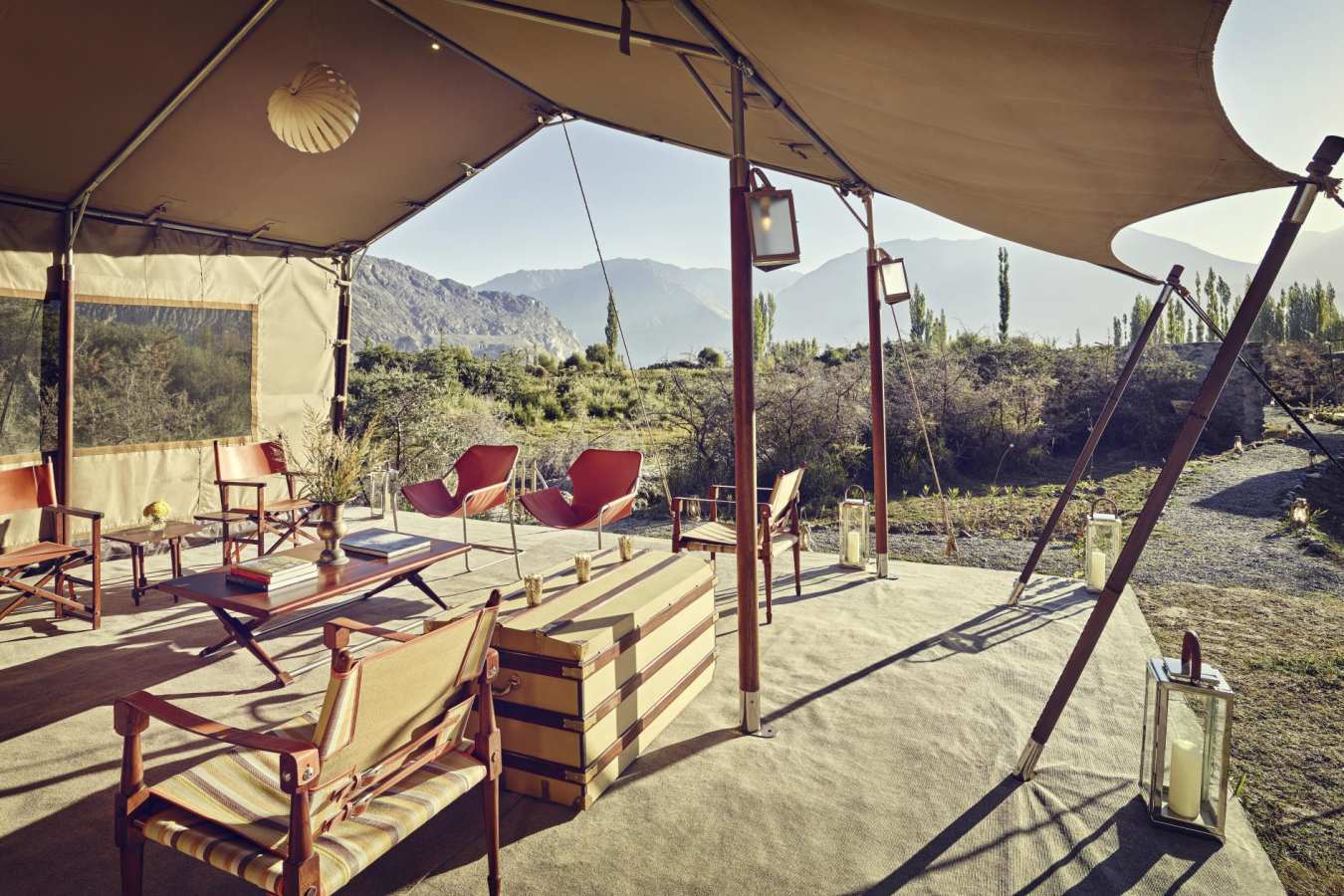 Reception Tent - Diskit, Nubra Valley