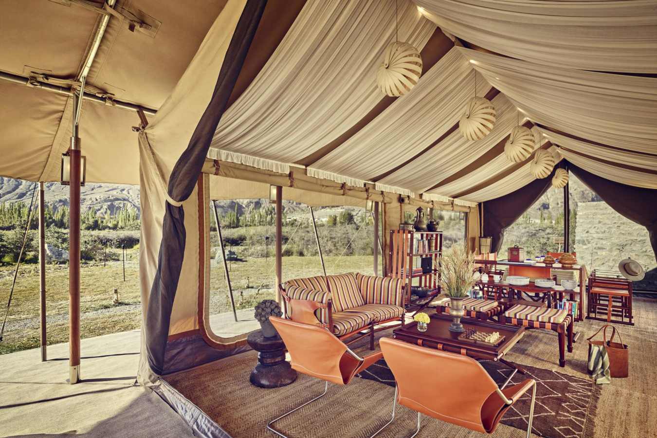 Reception Tent - Diskit, Nubra Valley