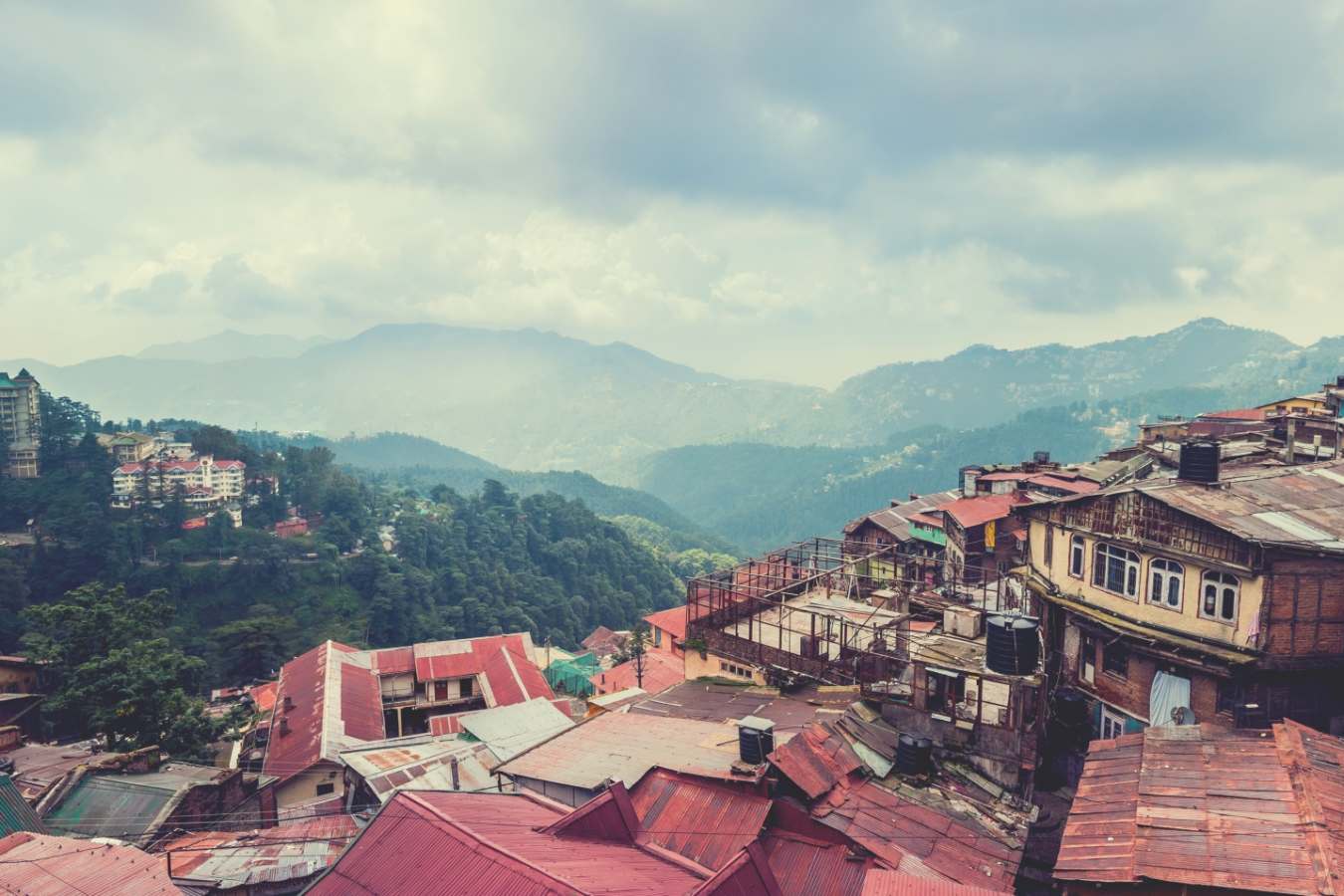 Views over Shimla