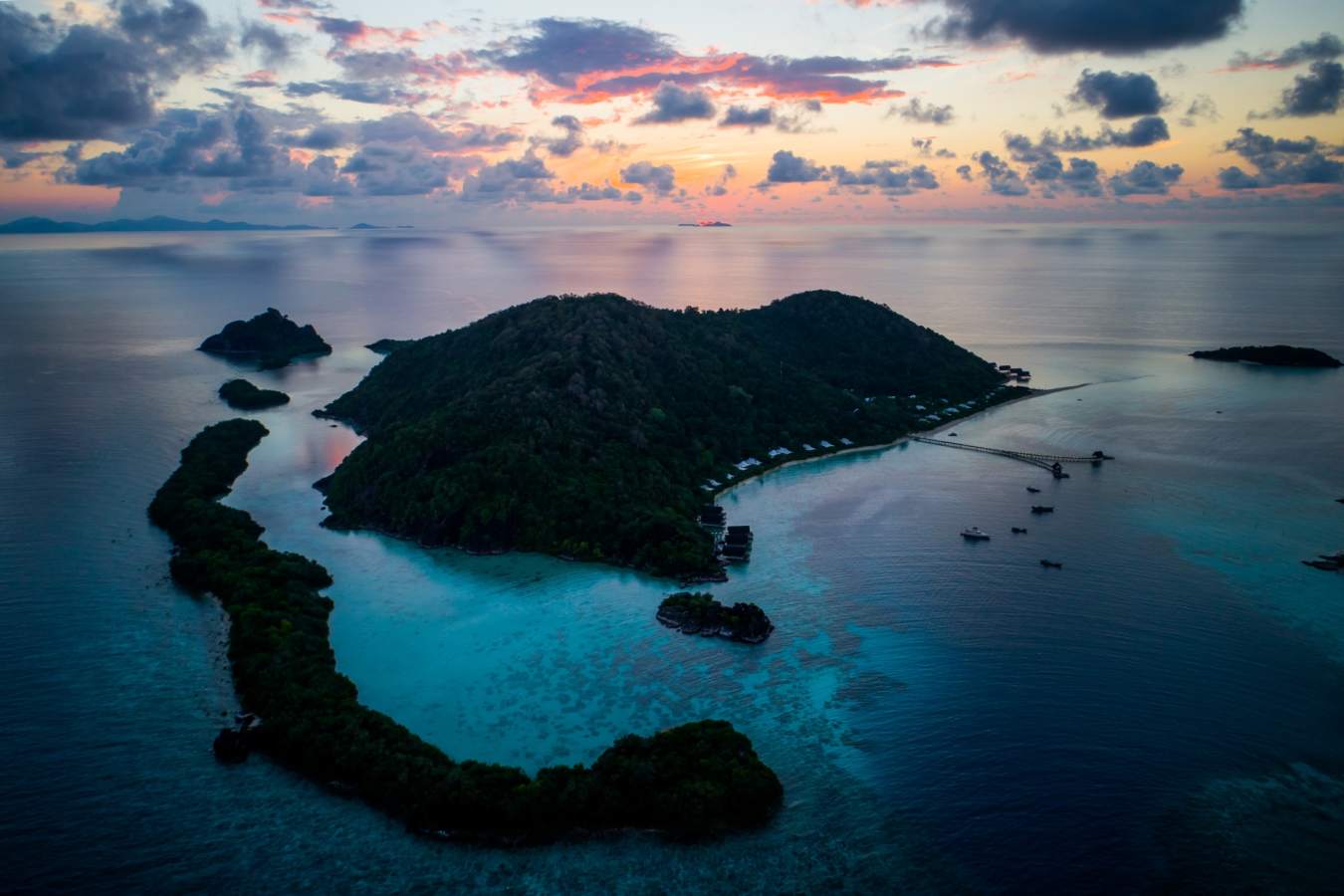 Remote Island Life - Bawah Island