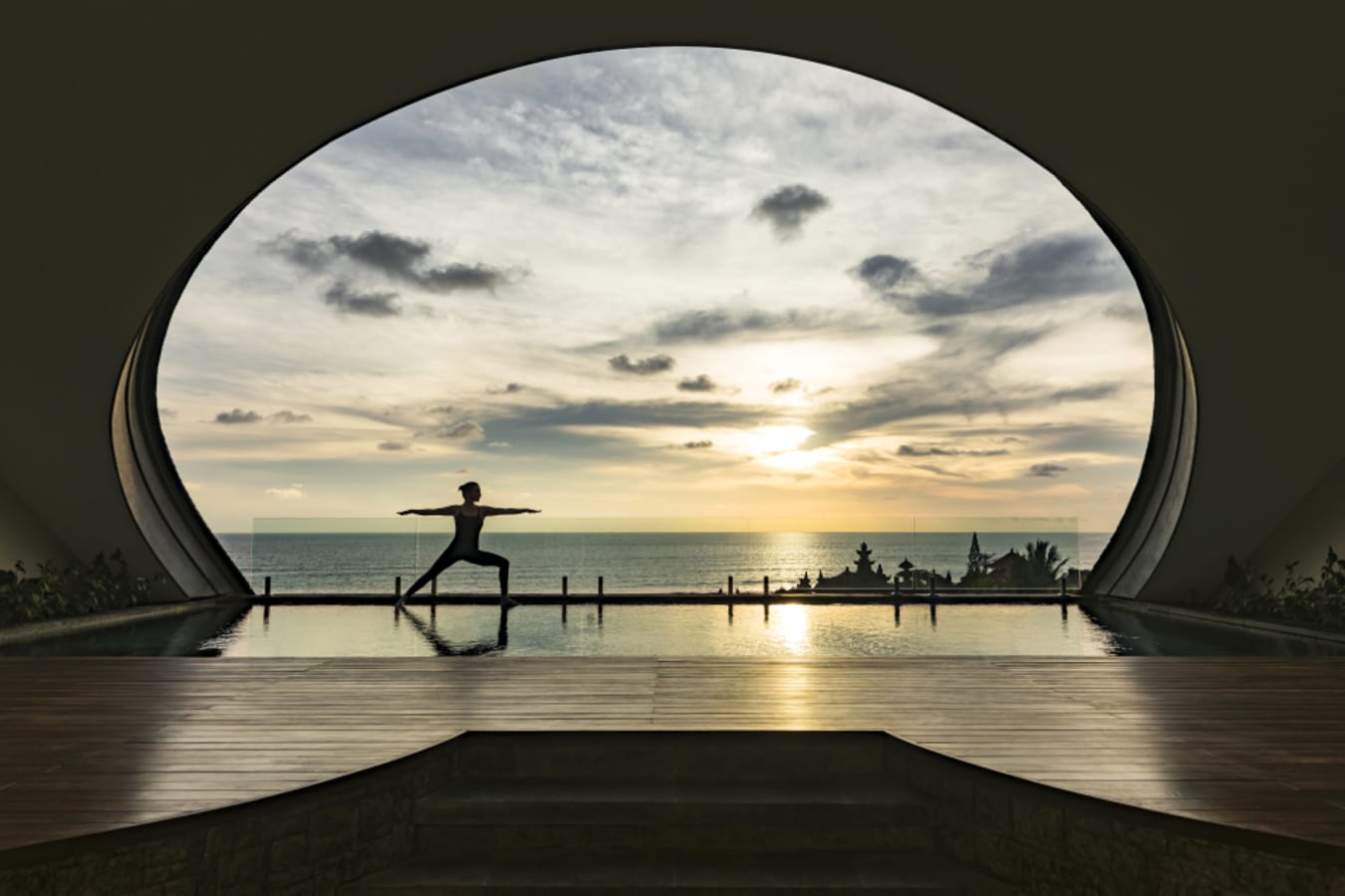 Private Pool Yoga