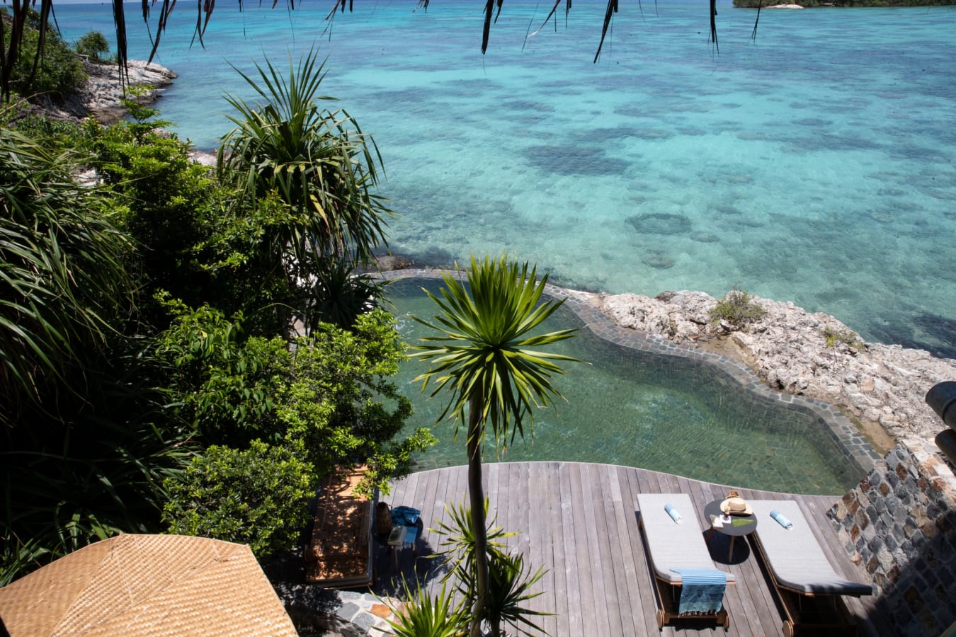 Saltwater pool