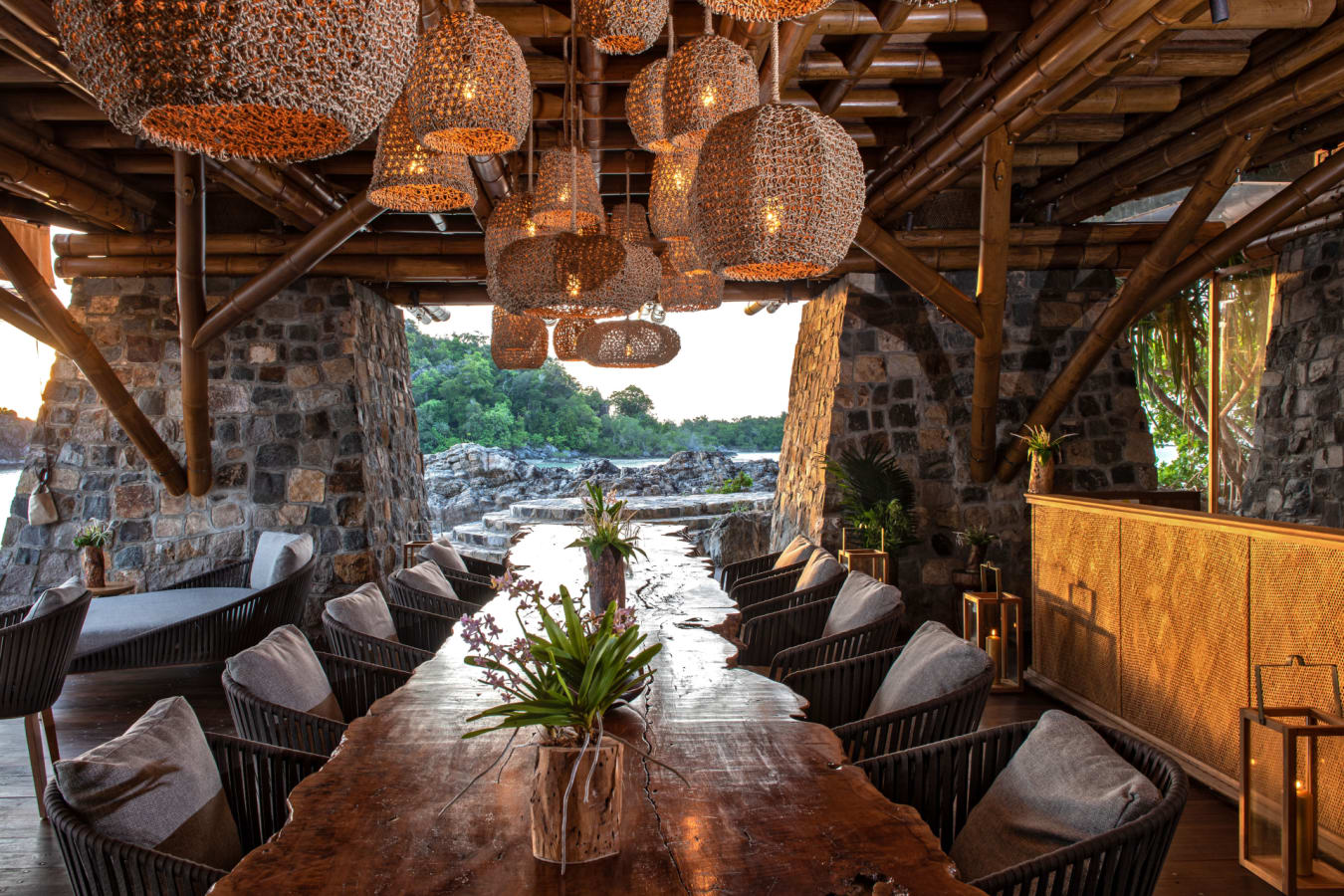 Club house dining table
