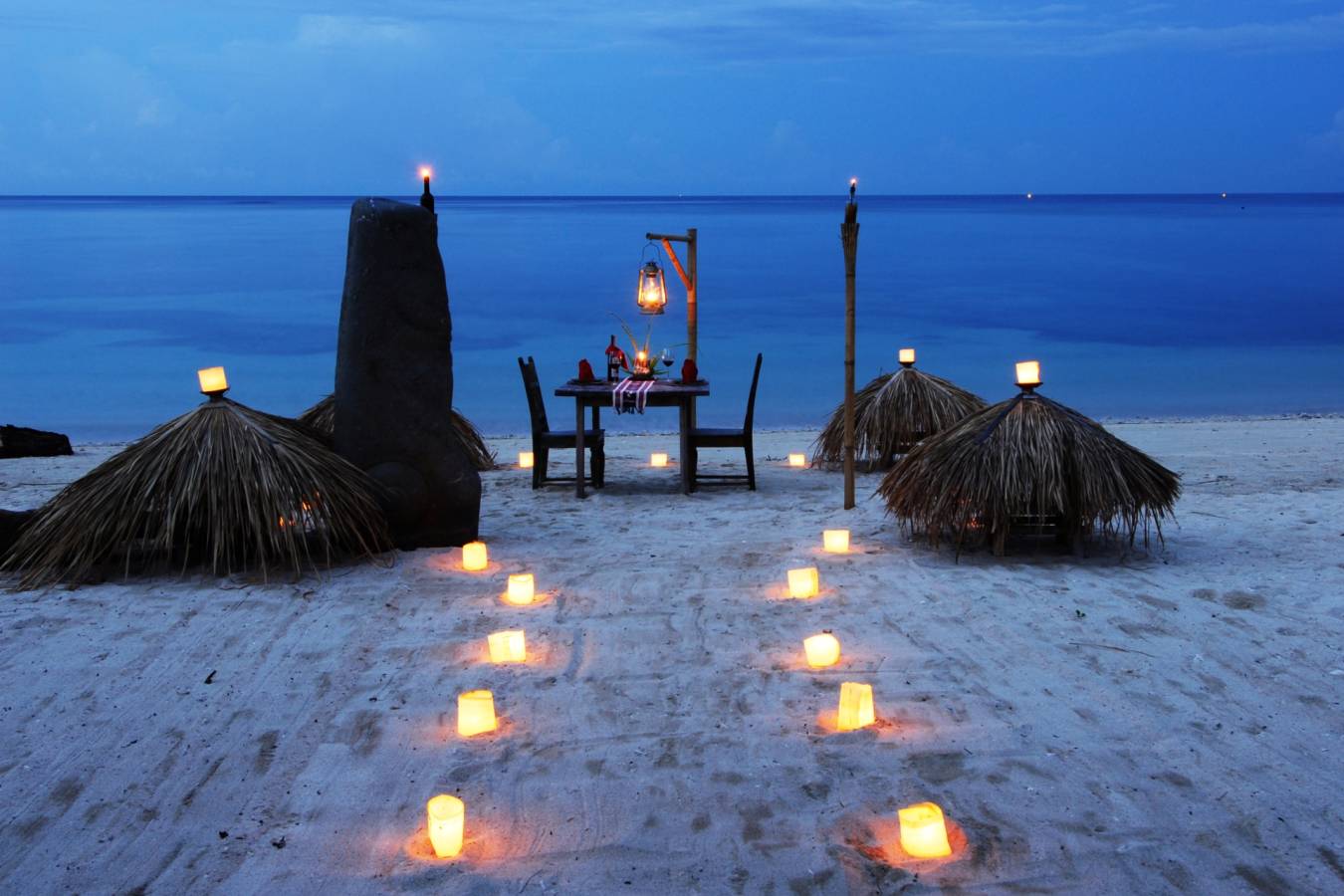 Beach Dining - Hotel Tugu Lombok