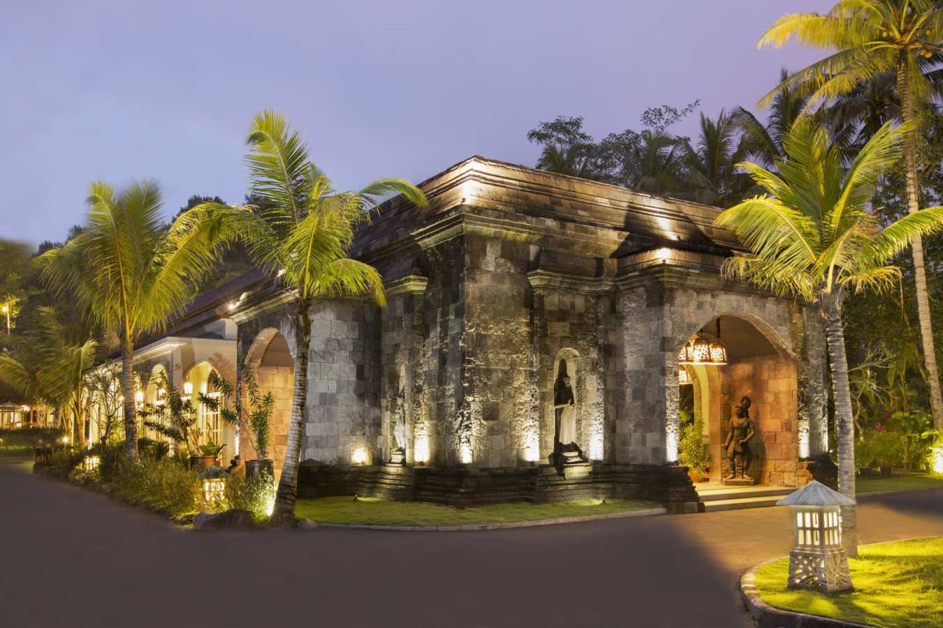 Exterior by night - Plataran Borobudur Resort & Spa