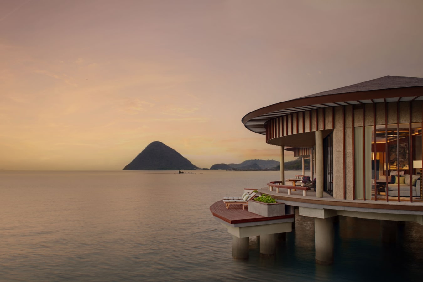 Sea Villa Exterior close up view  