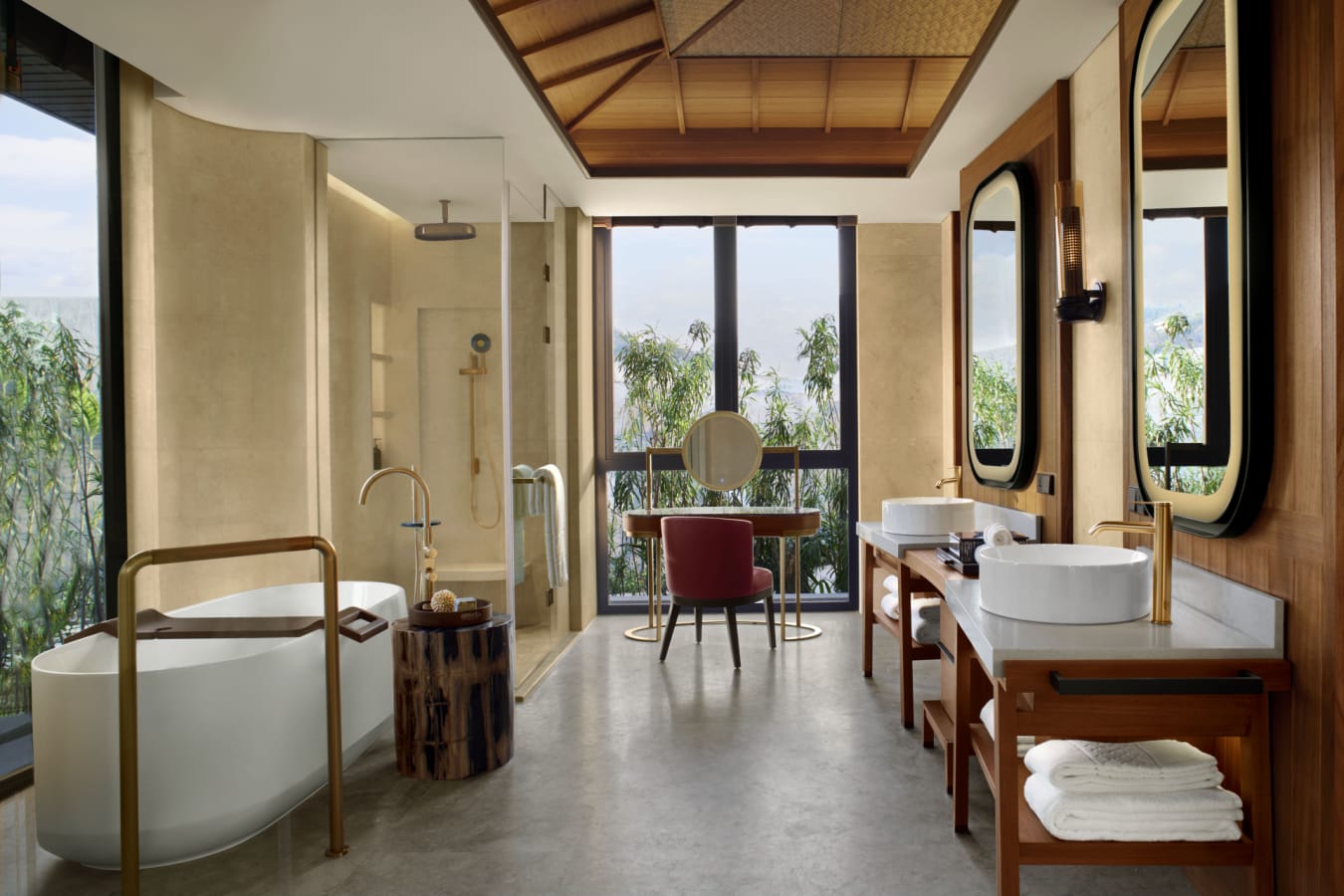 One Bedroom Villa Bathroom view 