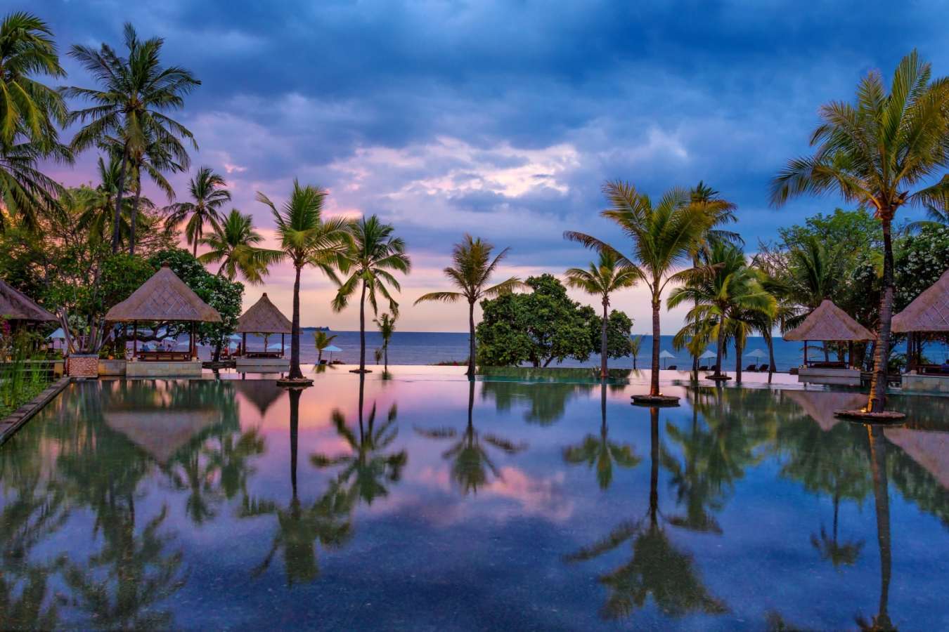 Infinity Pool at Sunset