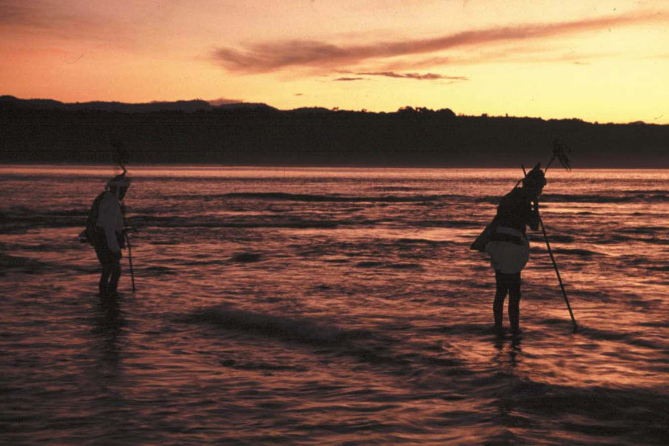 Fishermen on the reef - Bali and Lombok