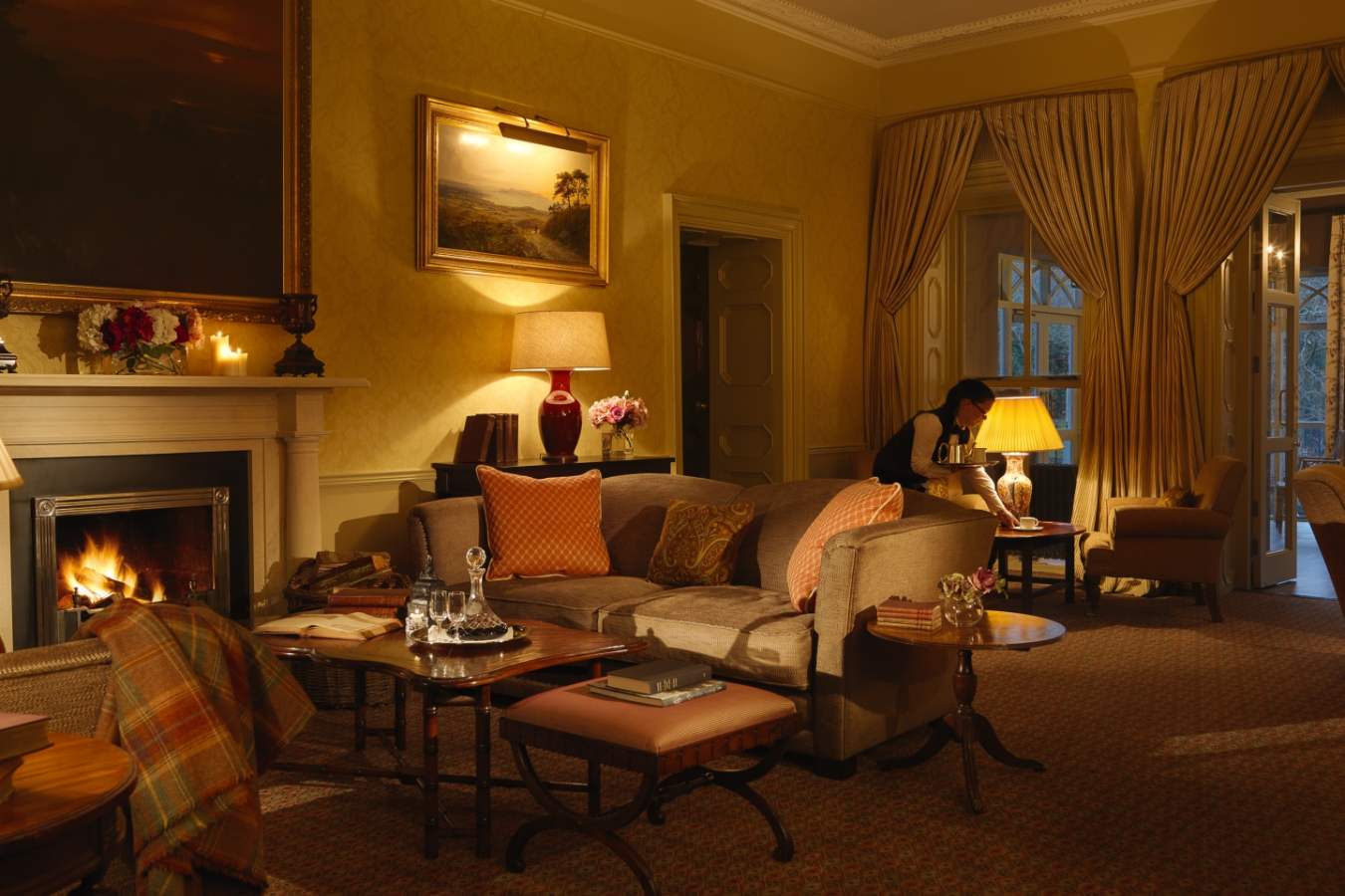 The Hunt's Room - Ballynahinch Castle