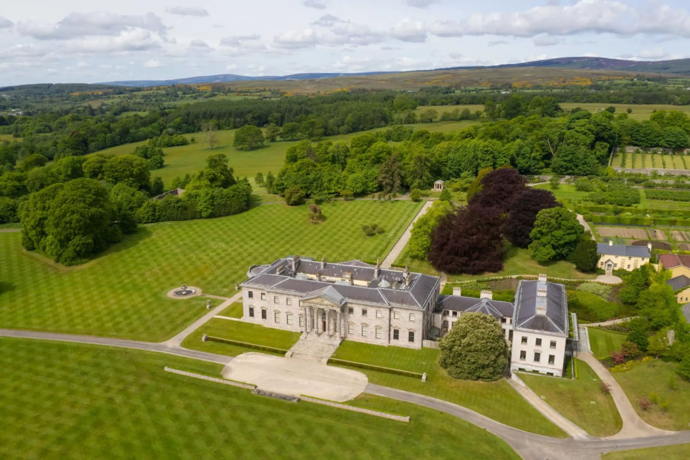 Ballyfin Aerial View 