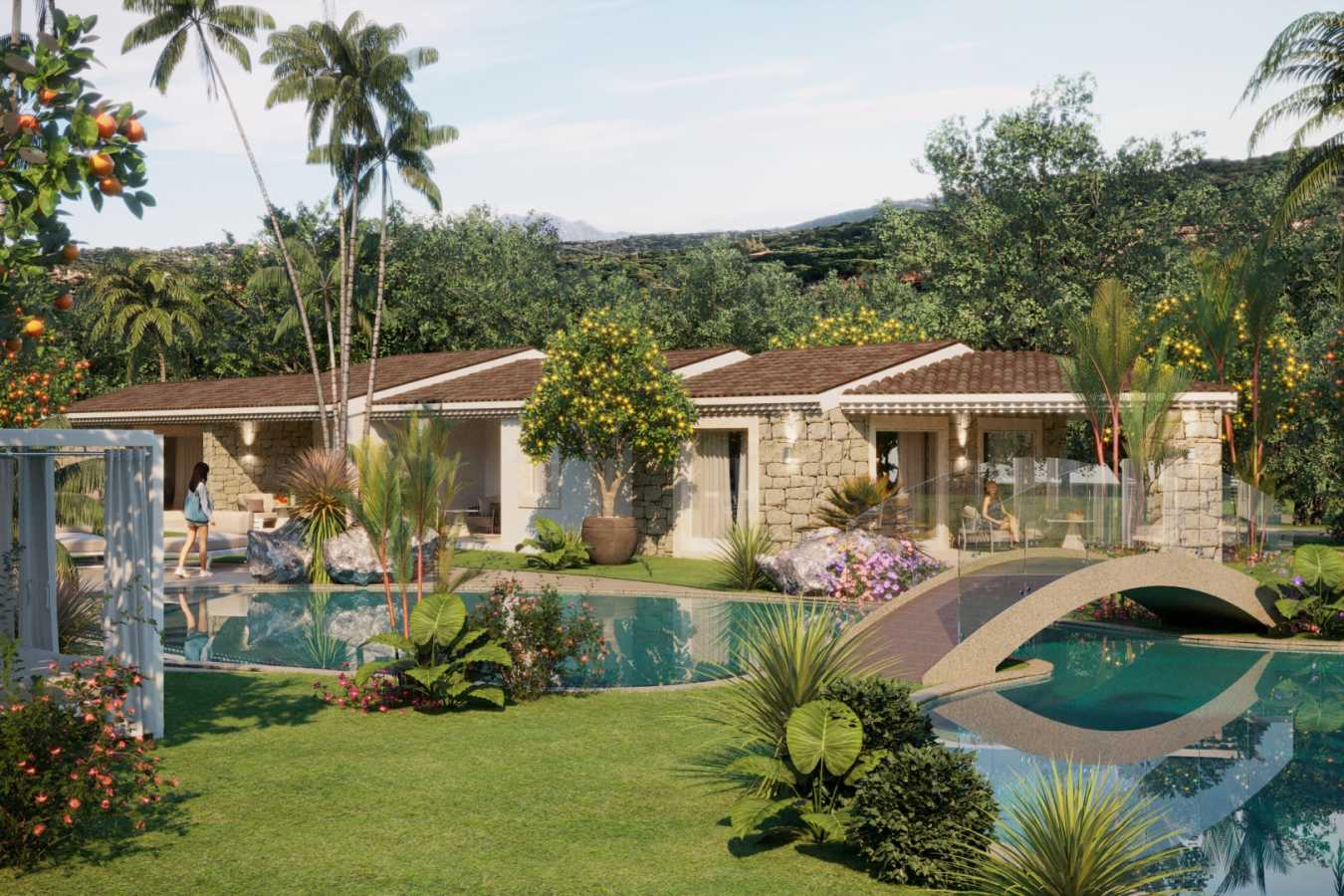 1 King Bed-Deluxe-Laguna-View 