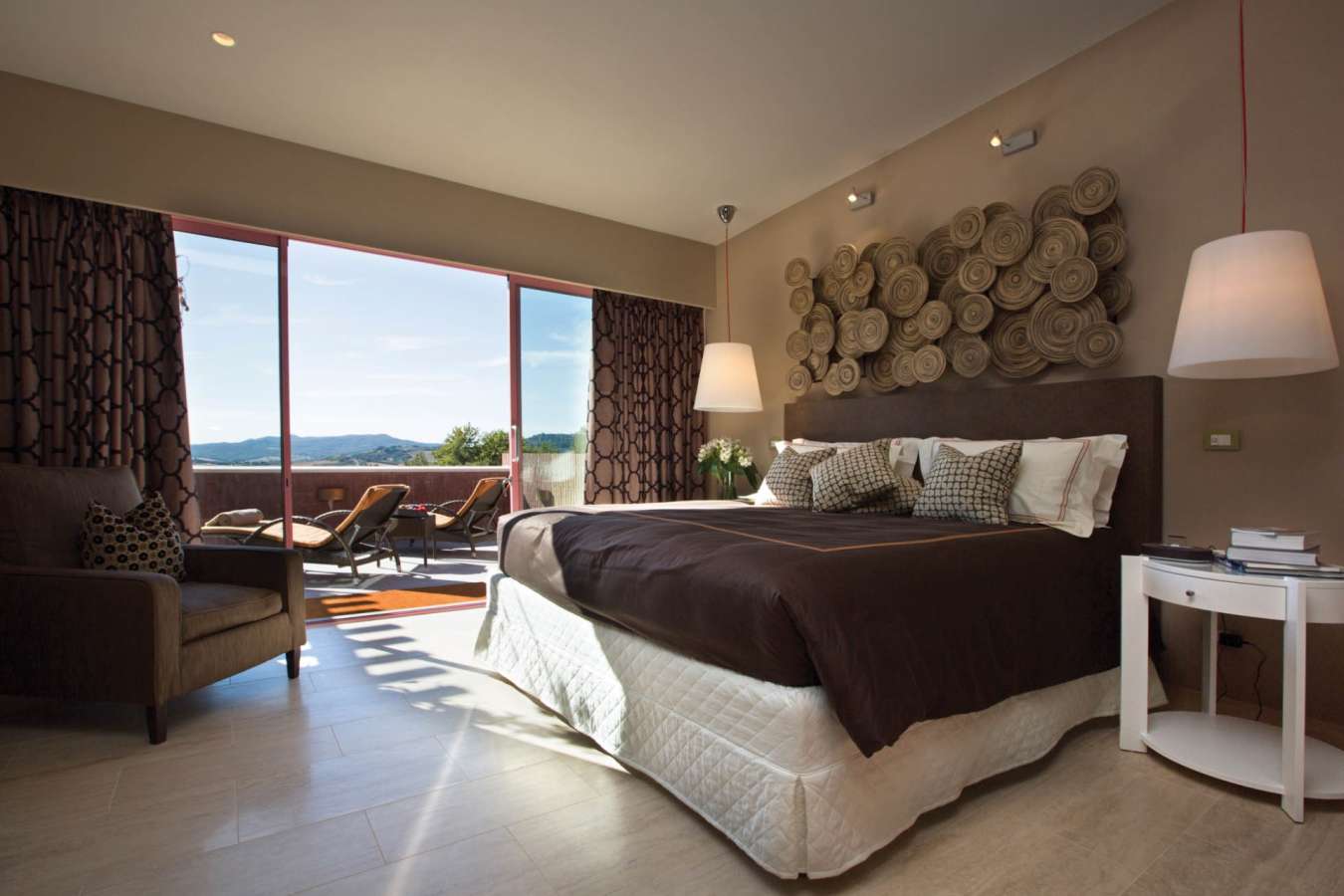 Bedroom with View - Belmond Castello di Casole