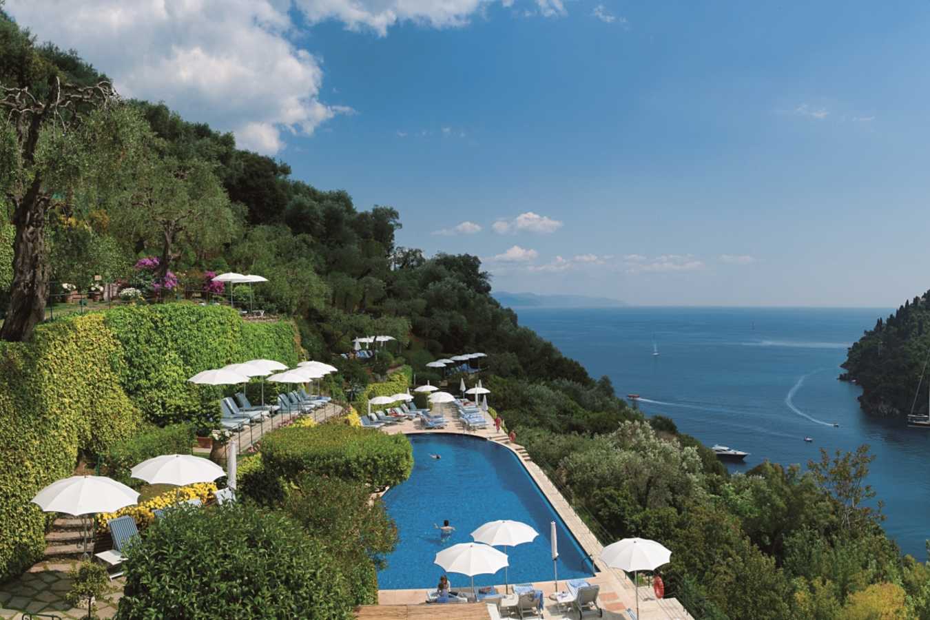 Pool view - Belmond Hotel Splendido