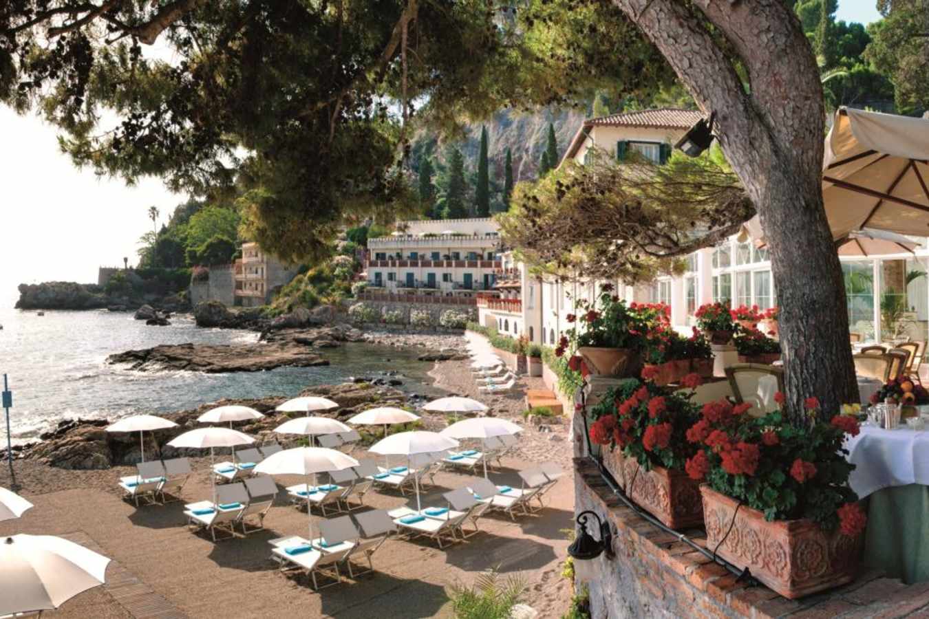 Beach view  - Belmond Villa Sant’Andrea 