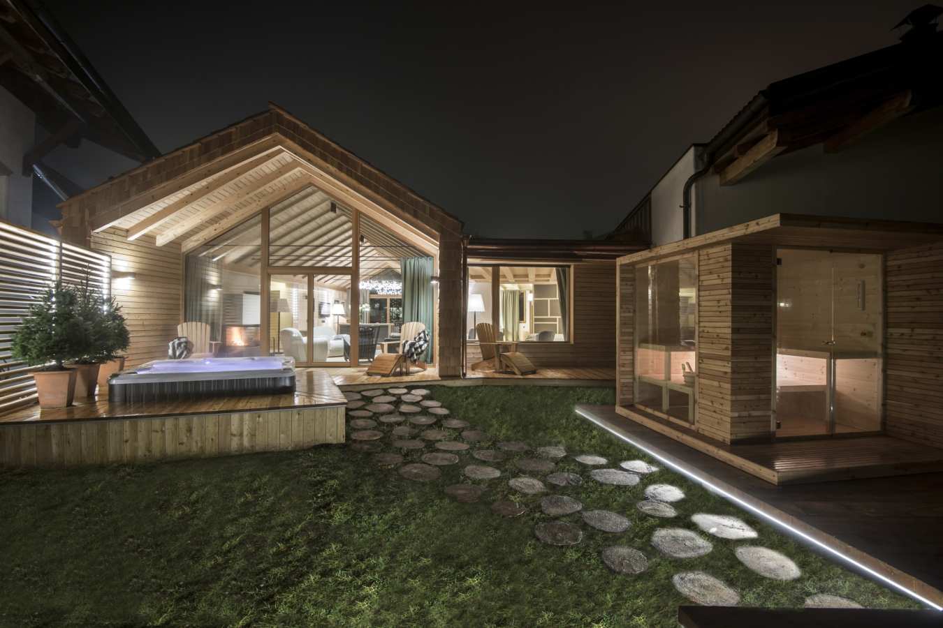 Private garden - Chalet Zeno, Rosa Alpina 