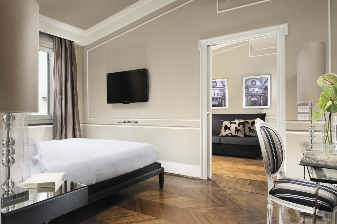 Brunelleschi Suite bedroom - Hotel Brunelleschi