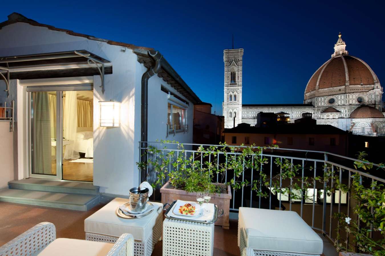 Pool Suite terrace - Hotel Brunelleschi