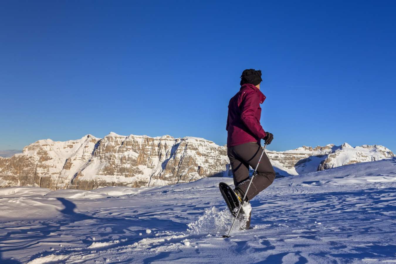 Snowshoeing