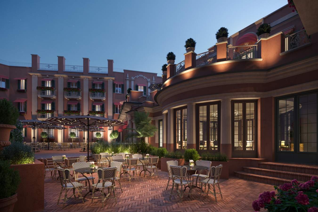 Restaurant Courtyard