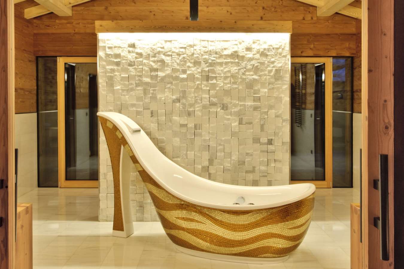 Chalet Gran Cil Shoe Bath - Hotel Fanes
