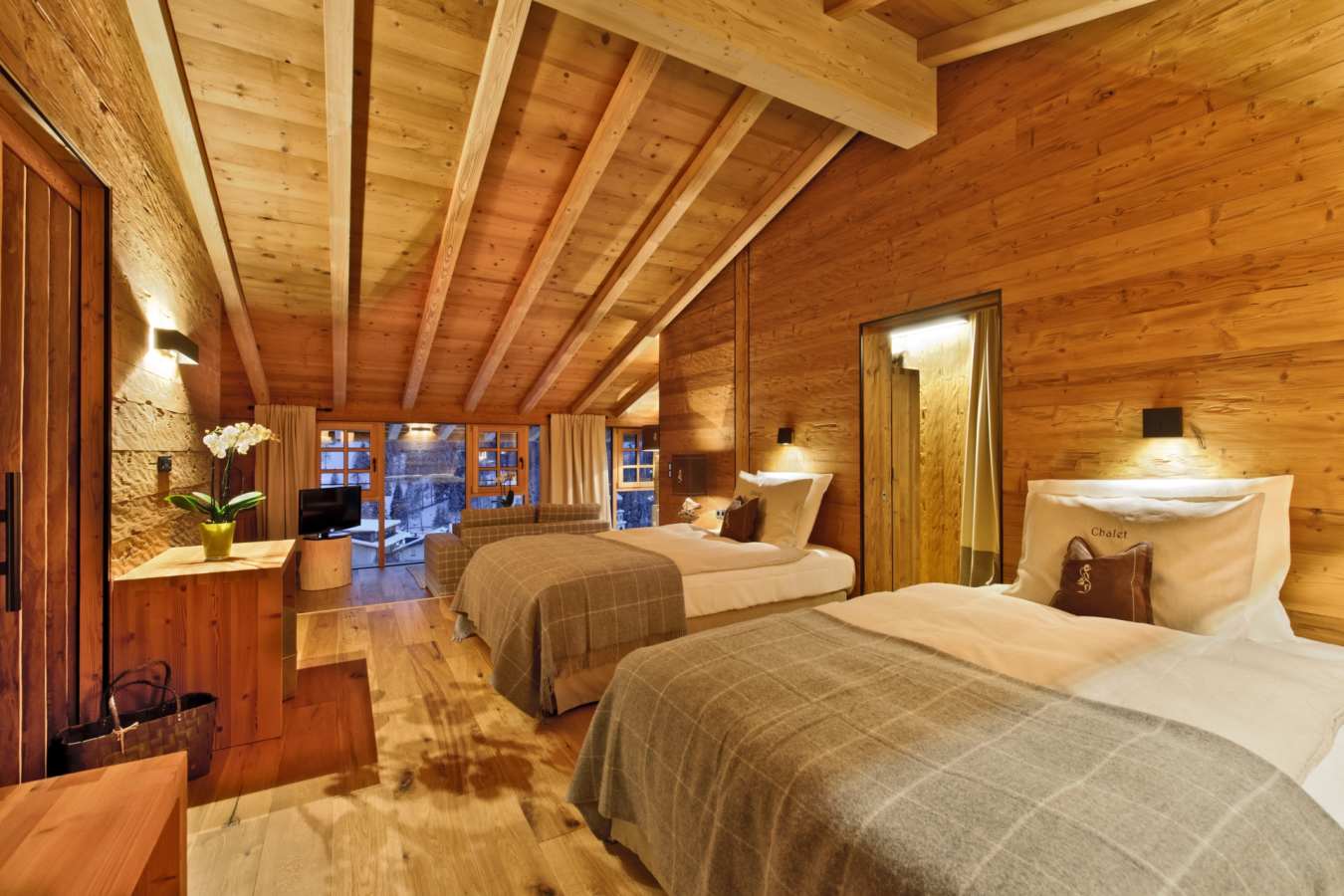 Chalet Gran Cil Bedroom -  Hotel Fanes