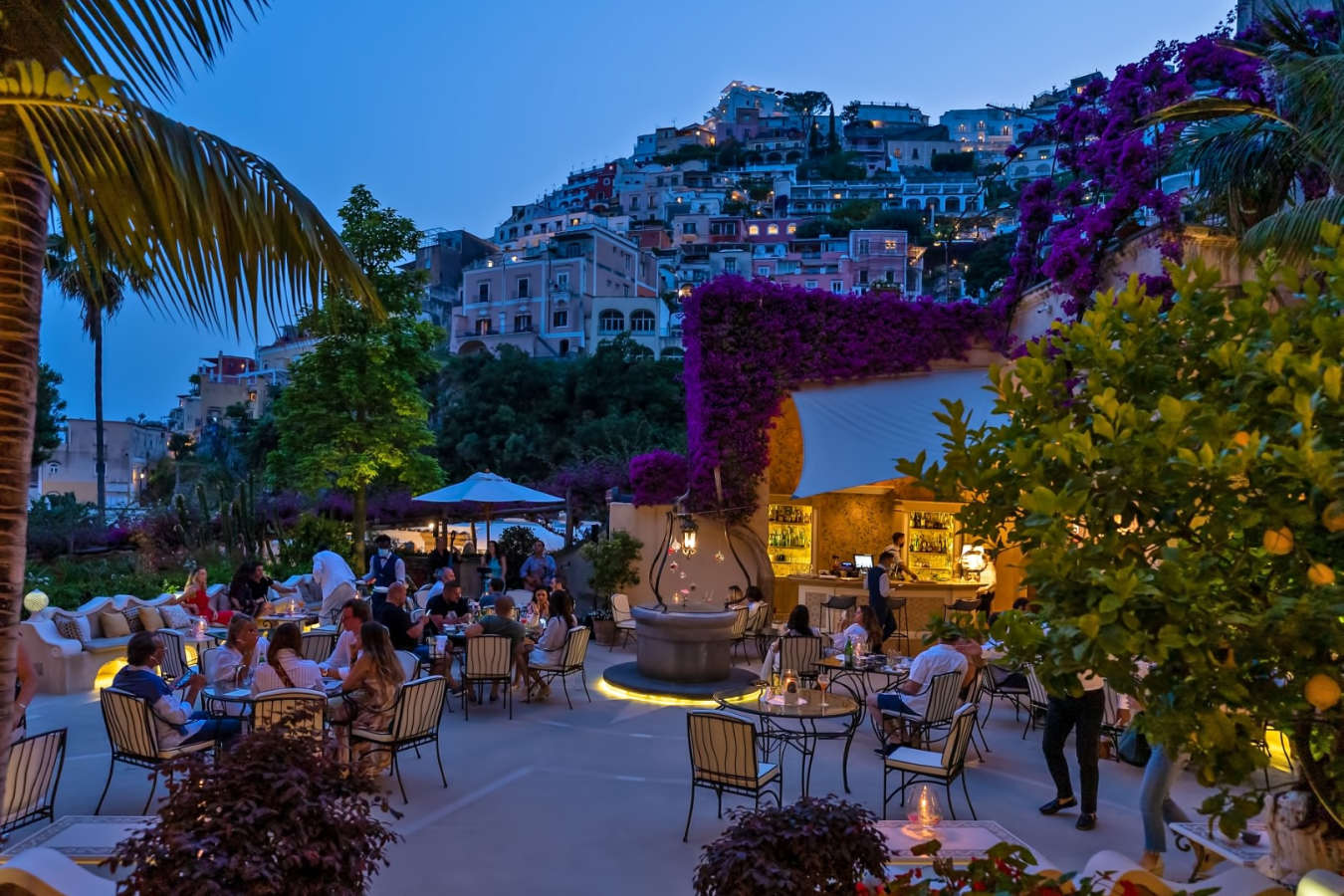 Hotel Palazzo Murat - Outside Area by Night 