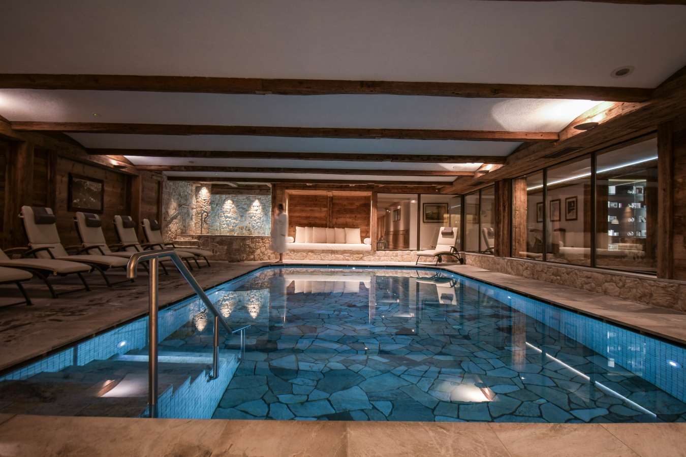 Indoor Pool - Hotel Tyrol - Winter