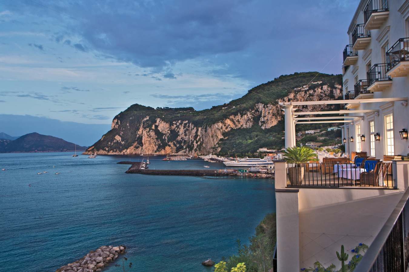 Terrace views - JK Place Capri